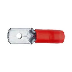 Klauke Flachstecker, PVC-isoliert, 0,5-1,0mm2 /4,8x0,8mm, 100 Stück