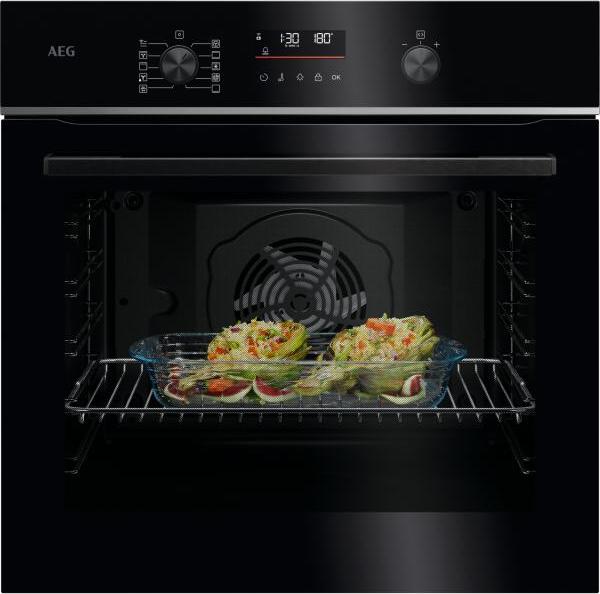 AEG Series 5000 TU5PB41FSB, Medium, Elektrischer Ofen, 72 l, 72 l, 2300 W, Pyrolytisch