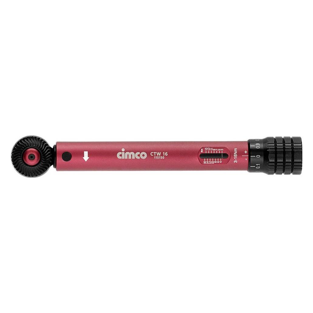 Cimco DREHMOMENTSCHL. 3-16 NM 1/4Z (DMS 3-16NM 1/4Z) (1/4", 3 - 16 Nm) (115150)