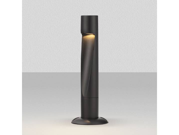 Borne LED 30cm Gris