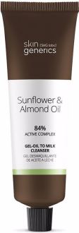 Skin Generics Sunflower + Almond Oil Milk Oil Make-up Remover Gel