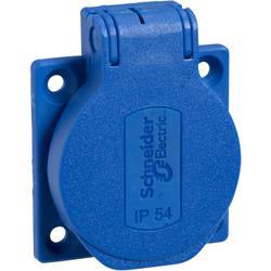 Schneider Electric PKS51B Einbau-Steckdose IP54, IK08 Blau