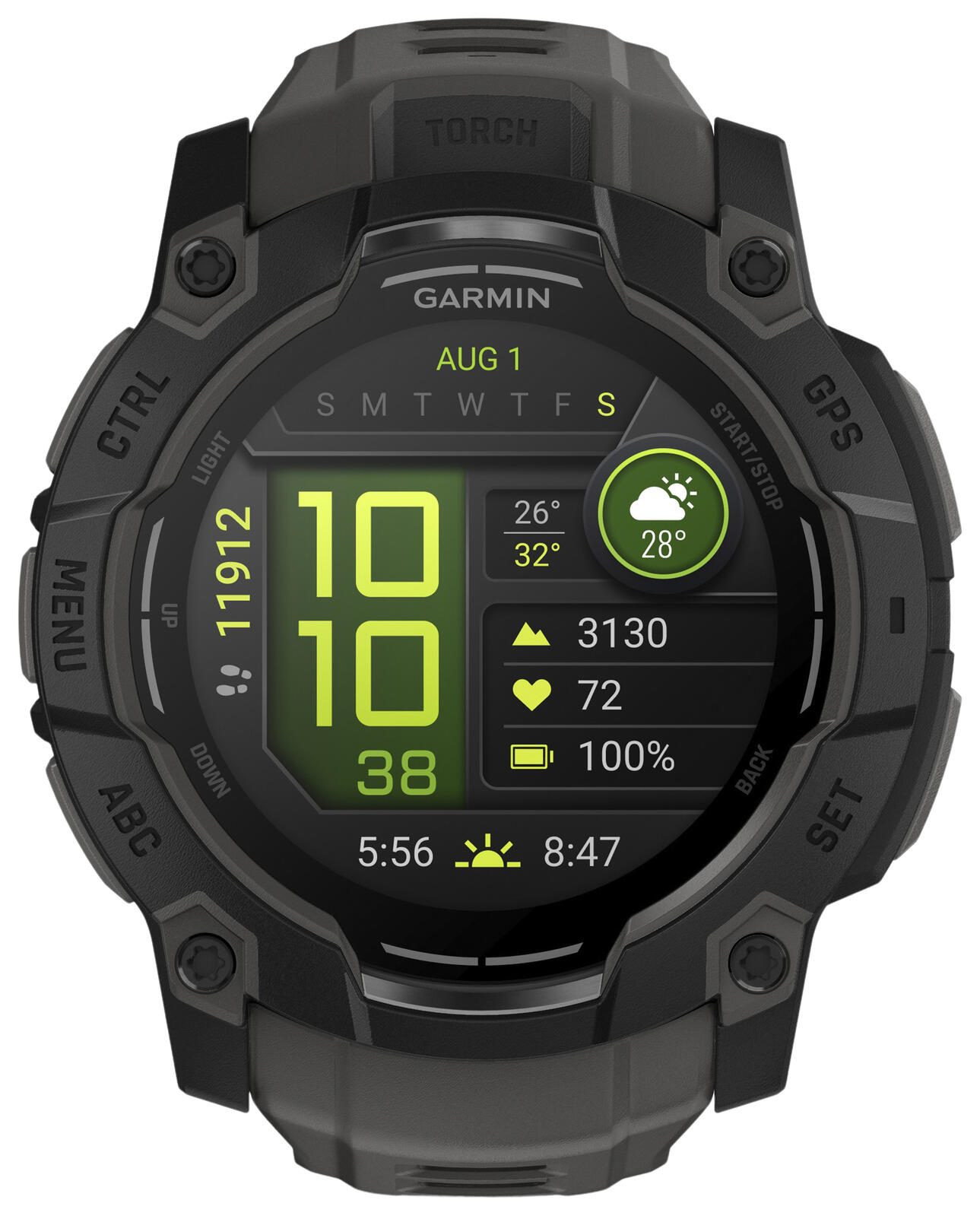 GARMIN Watch Instinct 3 50mm schwarz 010-03020-00
