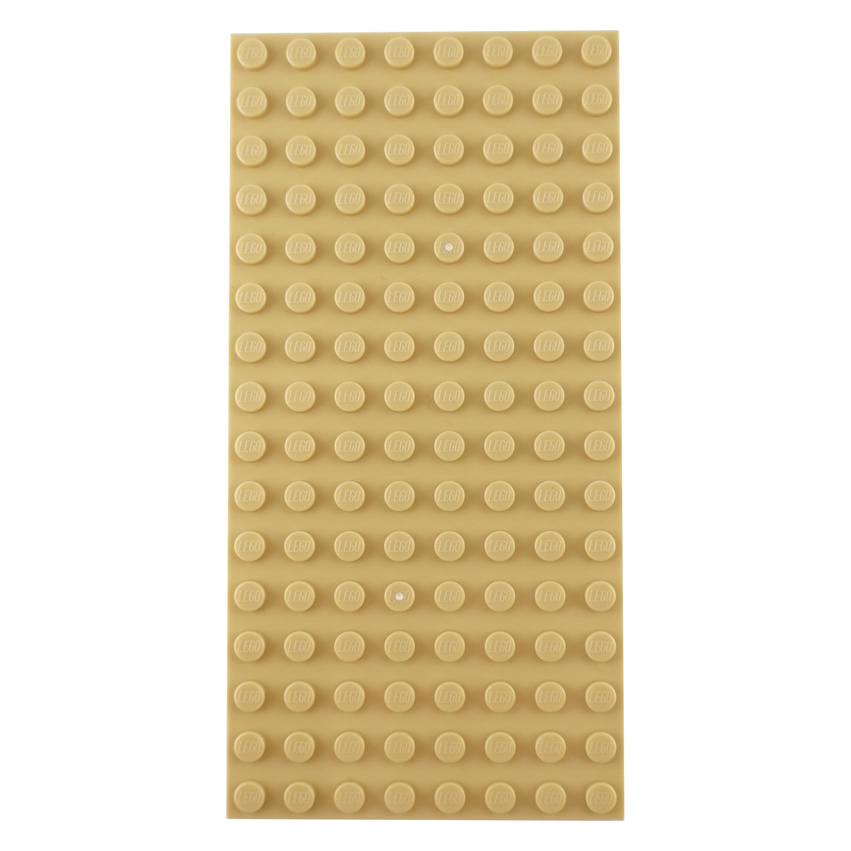 LEGO Bauplatte 8x16 Beige - 25 Stück - Plate 92438 NEU (LEGO Zubehör) (92438)