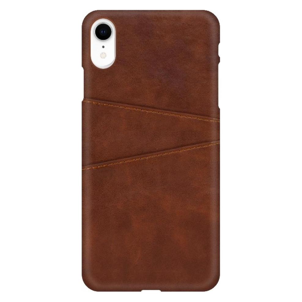 Screenguard Apple iPhone XR CardCaddy Leder Backcase mit Kartenfächern (Apple iPhone XR) (00024829)