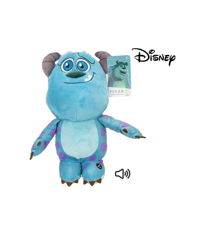 Disney Pluche Sulley Monsters Inc. met geluid, 26 cm