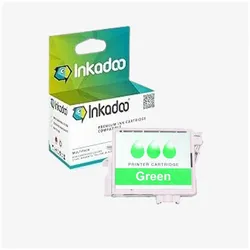 Inkadoo, Druckerpatrone, Druckerpatronen kompatibel zu Canon 0890B001 / PFI-101G Tintenpatrone, grün Grün (G)