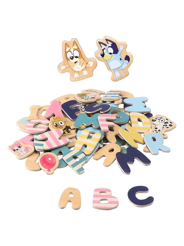 70tlg. Magnetbuchstaben-Set "Bluey" - ab 3 Jahren - onesize