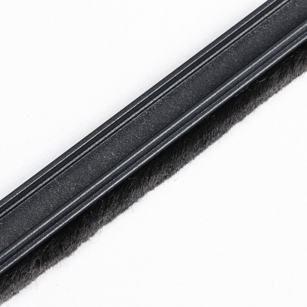 Telluria Zugluft Bürstenprofil inkl. Mitnehmer für Glasschiebewand Lounge Large schwarz