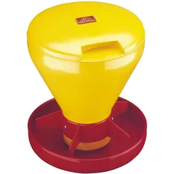 Kerbl Ferkelschale Mini Hopper Pan kompl. mit Trichter u. Deckel, Futternapf