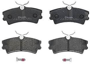 BREMBO P 72 001 Brake pad set