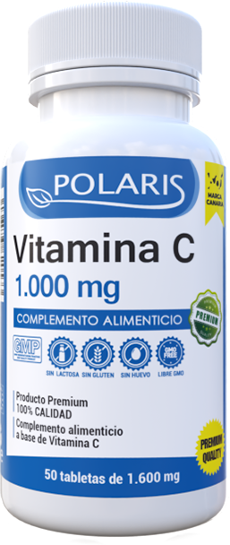 Polaris Vitamin C 1000 mg 50 Capsules