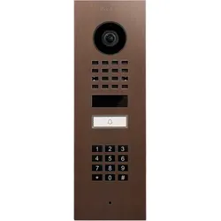 DoorBird D1101KV Unterputz IP Video Türsprechanlage – Echte Baubronze