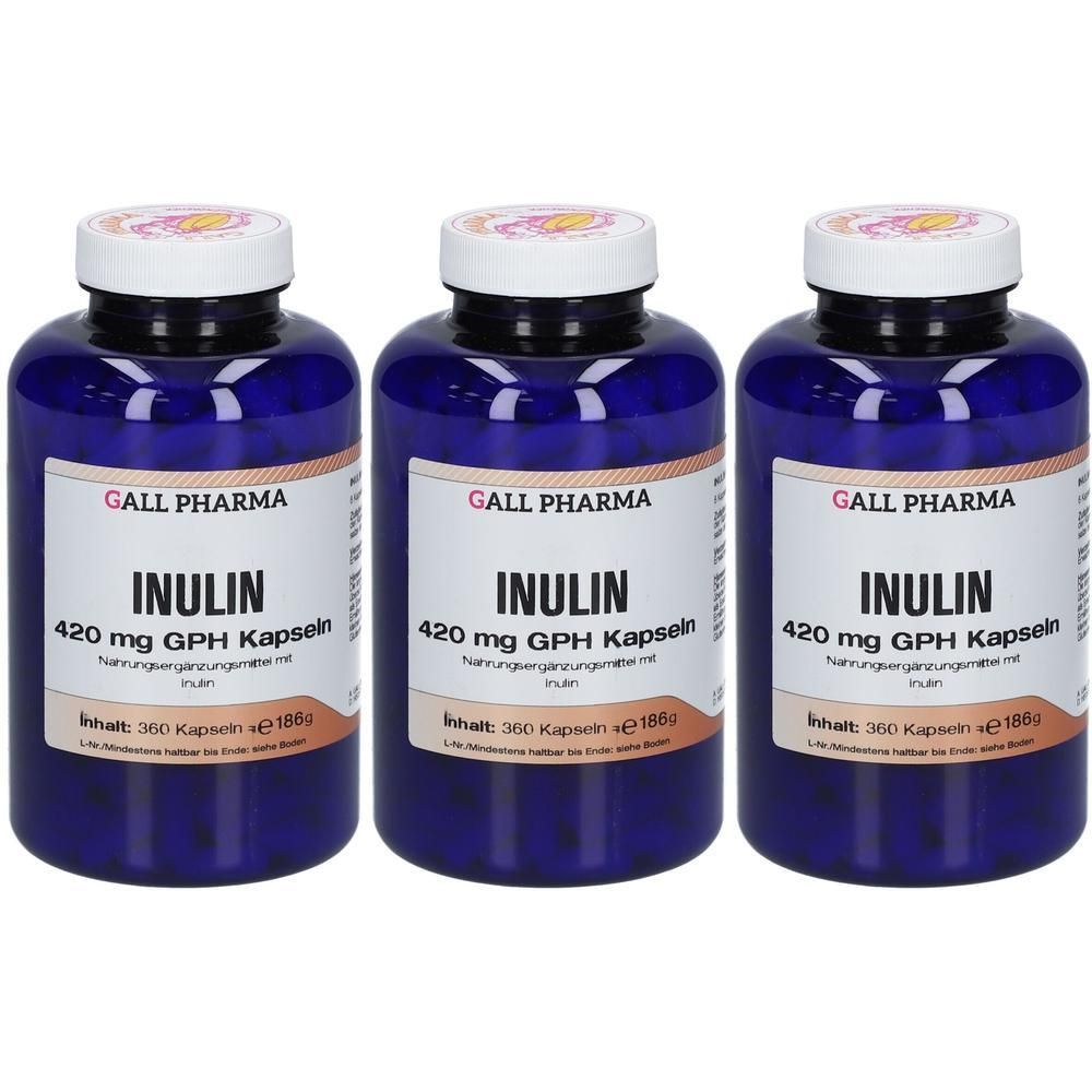 Inulin 420 mg GPH Kapseln x3 3x360 St