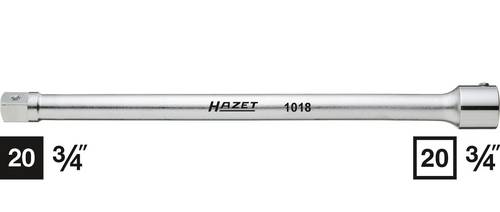 HAZET Verlängerung 1018 - Vierkant hohl 20 mm (3/4 Zoll) - Vierkant