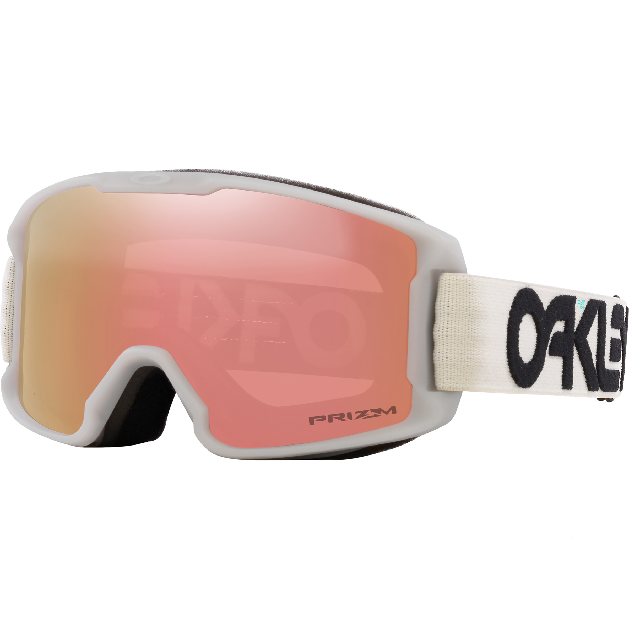 Oakley Line Miner S Skibrille Skibrillen matte cool grey-prizm gold iri Trekking