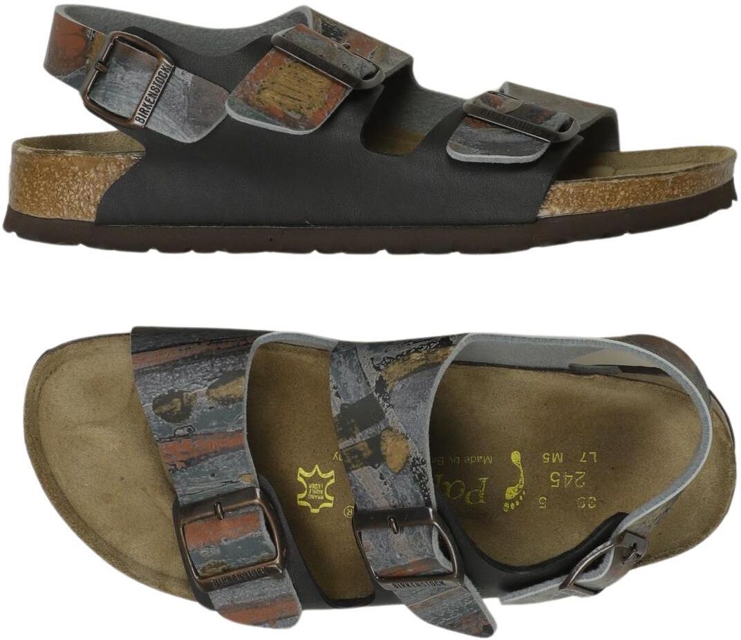 Papillio by Birkenstock Damen Sandalen, Grau, Gr. EU 38, kein / Etikett - Second Hand