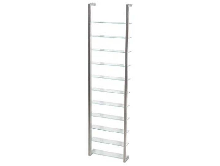 Spinder Design CD Wandregal Cubic Nickel 418 CD´s