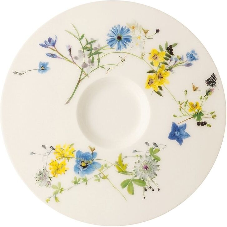 Rosenthal Piattino Caffè Fleurs des Alpes Brillance