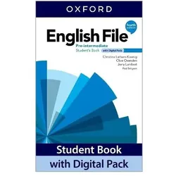 English File Pre-Intermediate Student's Book with Digital Pack, Schulbücher von Collectif