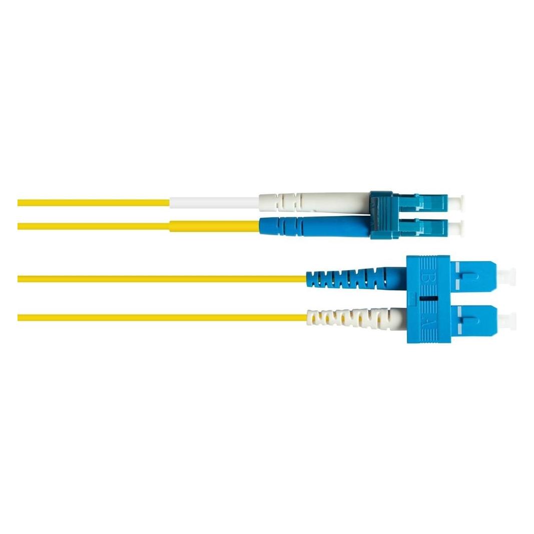 Good Connections GC LW-9075LS Patchkabel LWL Duplex OS2 9/125µ LC/SC 7.5m gelb (7.50 m) (LW-9075LS)