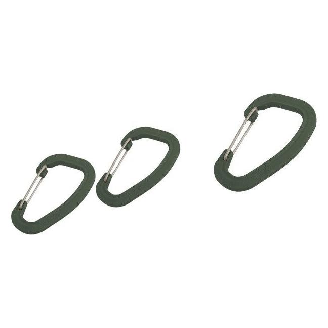 Wildo Accessory Carabiner Set 3 pcs Olive (64587529)