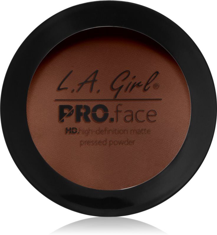 L.A. Girl Cosmetics PRO. Face HD compact powder with matt effect shade Cocoa 7 g
