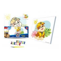 Qbee Paw Patrol: Rubble Malen nach Zahlen (78585154)