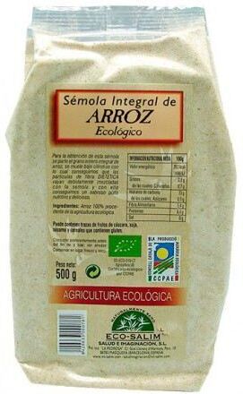 SALIM Grieß Brauner Reis Eco 500 gr 500 gr
