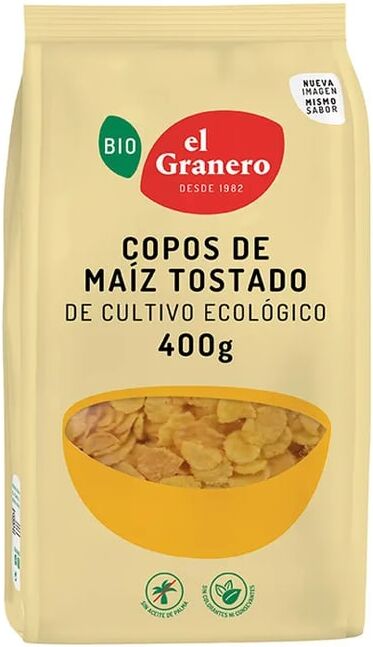 El Granero Integral Flocos de Milho Torrados Bio 400g