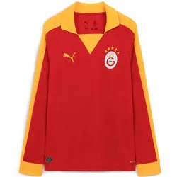 PUMA Galatasaray Istanbul T7 langarm Trikot Herren 80 - for all time red/yellow sizzle XL