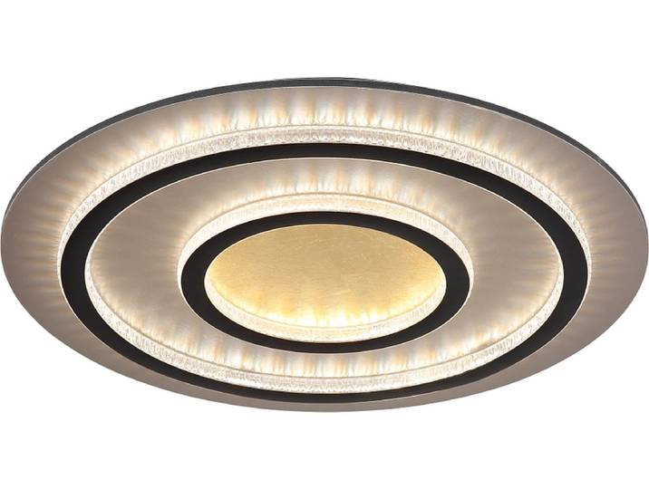 Deckenlampe JAYDEN variable Intensität 55cm 60W schwarz