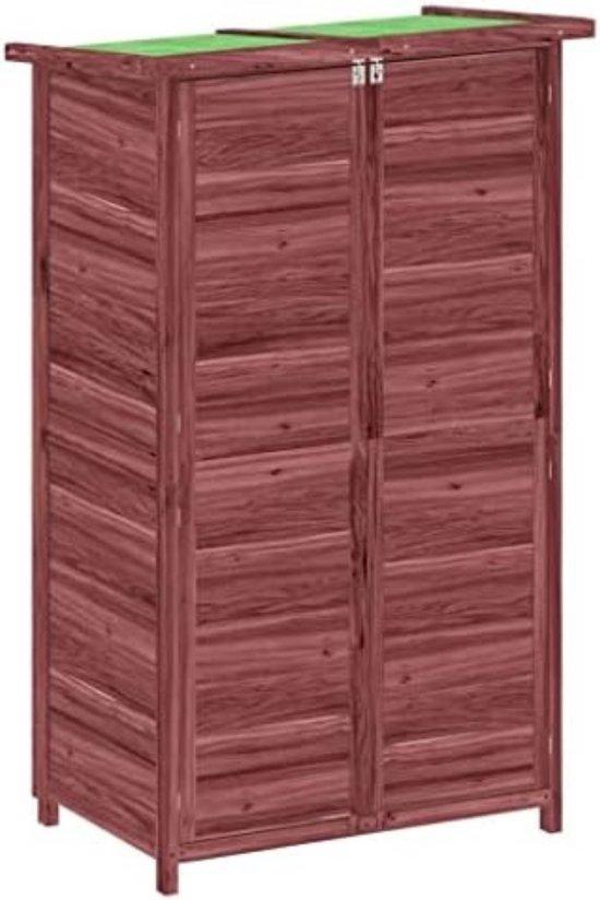 Famanu Gartenhaus aus Holz - Praktische Aufbewahrung für Gartenwerkzeuge