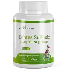 VitaSanum® - Echtes Süßholz  (Glycyrrhiza glabra) 400 mg 90 Kapseln