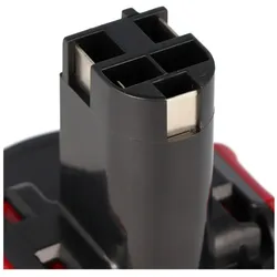 AccuCell, Werkzeugakku + Ladegerät, Akku passend für Bosch 2607335272, 2607335273, 9,6V NiMH 1,5Ah (9.60 V)