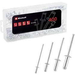 Einhell, Nieten, 461027 Blindniete Aluminium, Stahl Aluminium, Stahl Aluminium, Stahl