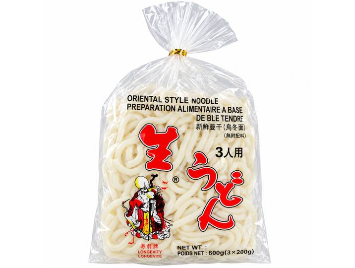 LONGEVITY - Nouilles Udon fraîches - 600 g (3x200g)