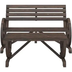 vidaXL, Gartenlounge, Fatenor (Stuhl und Tisch (2 Stück))