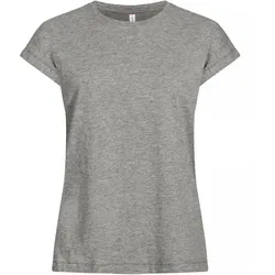 CLIQUE Fashion T-Shirt Damen 95 - grau meliert XS