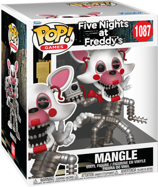 Funko Pop Vinyl Five Nights at Freddy's Mangle, 4 inches tall, Collectible Action Figure