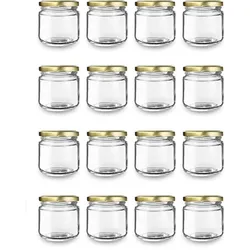 Espírito rebelde 20er Set Glasgefäße 100 ml mit Deckel - Leere Gläser für Marmelade, Honig und Konserven