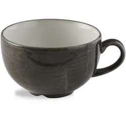 Churchill Stonecast Patina Iron Black Cappuccino Tasse 34cl Stonecast