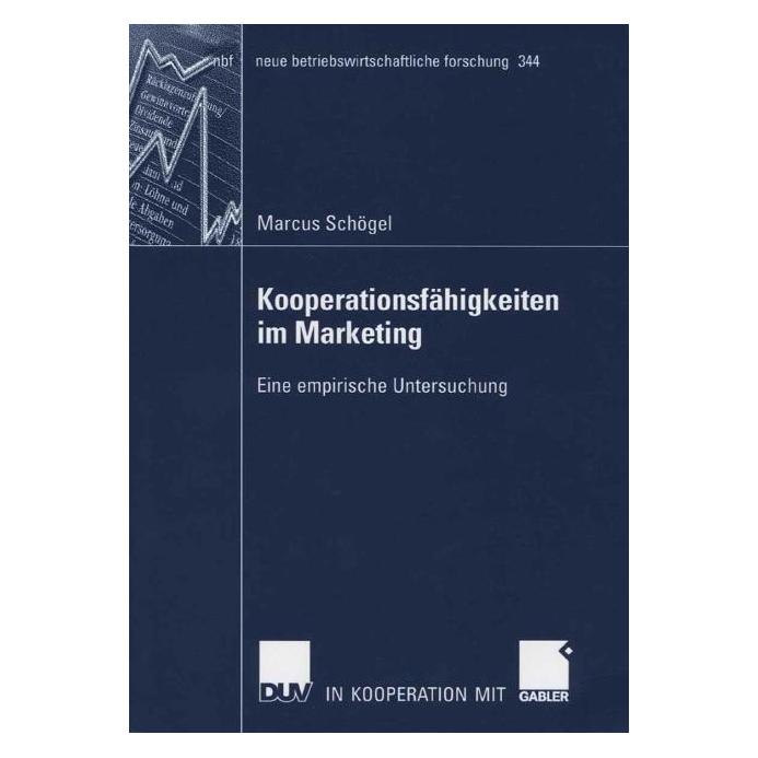 DUV Schögel,M.:Kooperationsfähigkt.im Mark. (Deutsch, Softcover, Marcus Schögel) (63561119)