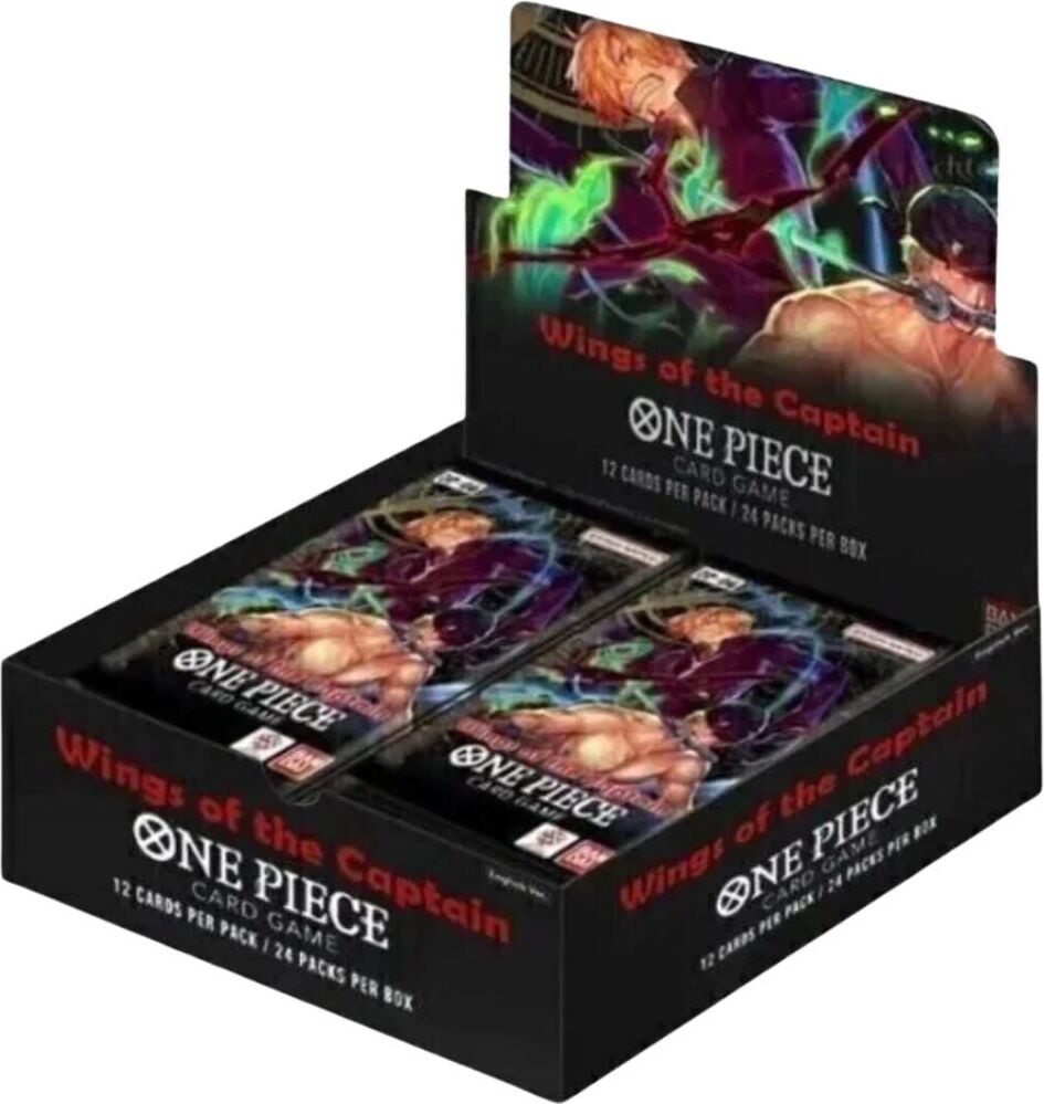 ONE PIECE CARD GAME OP06 Wings of the Captain BOOSTER DISPLAY (24 PACKS) - ENG