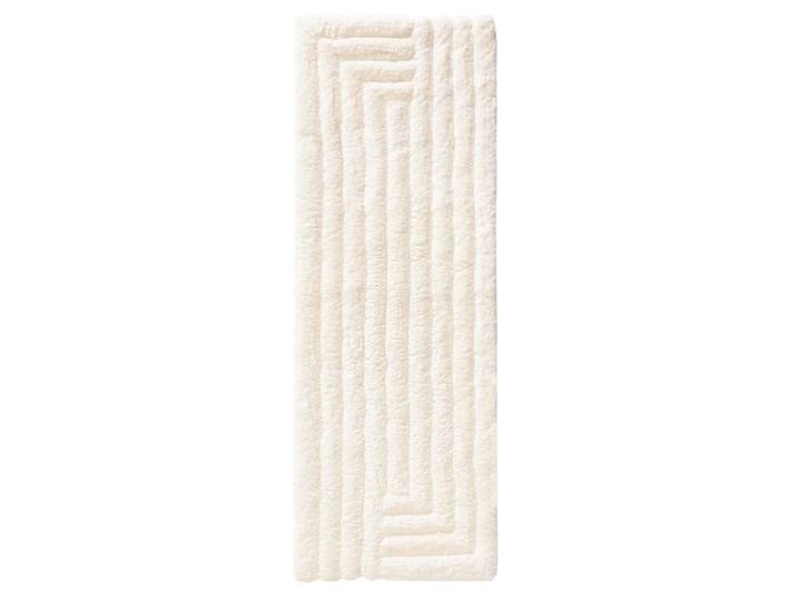 Tapis de couloir crème 70x200