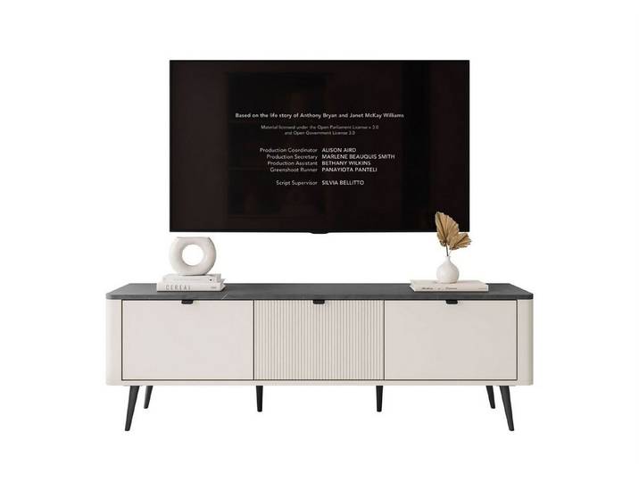 Lookway TV-Schrank AUTUMN 3D auf hohen Beinen 160x40x52 cm