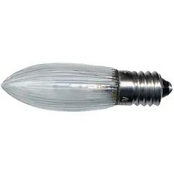Scharnberger+Hasenbein LED-TOP-Riffelkerze E10 10-55V 0,1W klar 57690 (VE3)