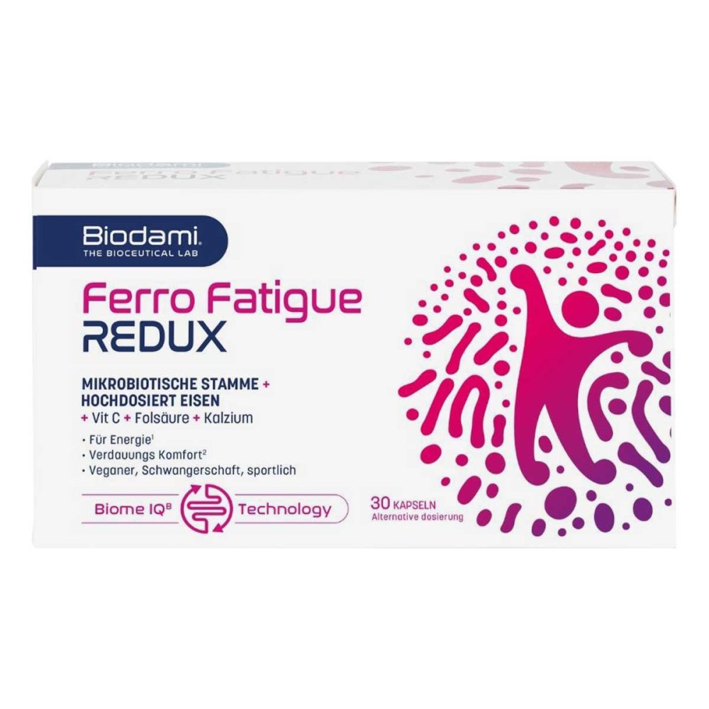 Biocuri BV Ferro Fatigue Redux Eisen Hochdosiert+vit.c Kapsel (n) 19388509