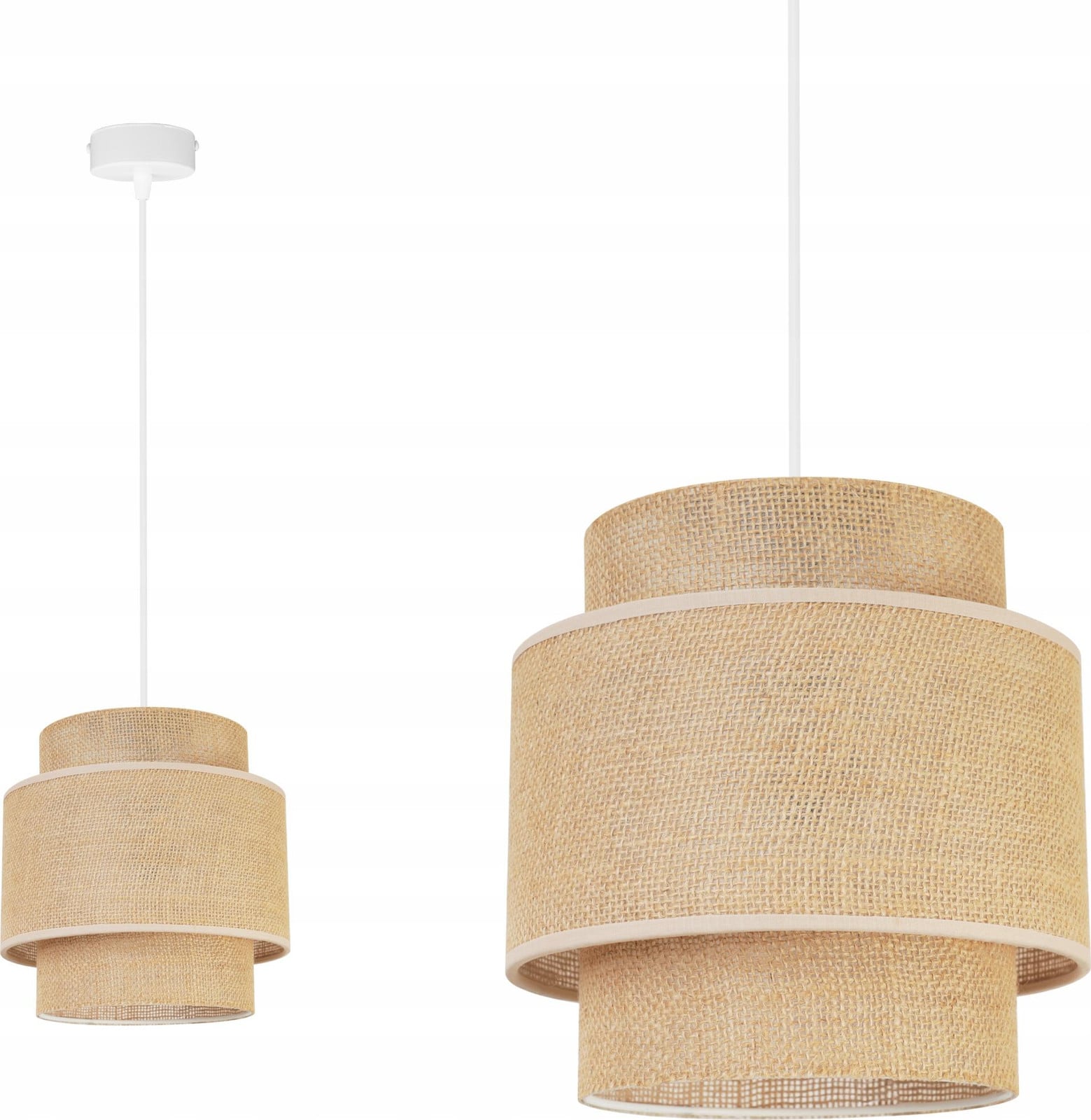 LIGHT HOME LH Hanglamp in boho-stijl van jute