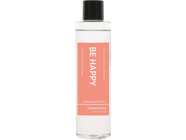 Refill Stoneglow Wellbeing Be Happy Lemon & Bergamot & Myrrh - Farbe: transparent - Material: Glas - 236